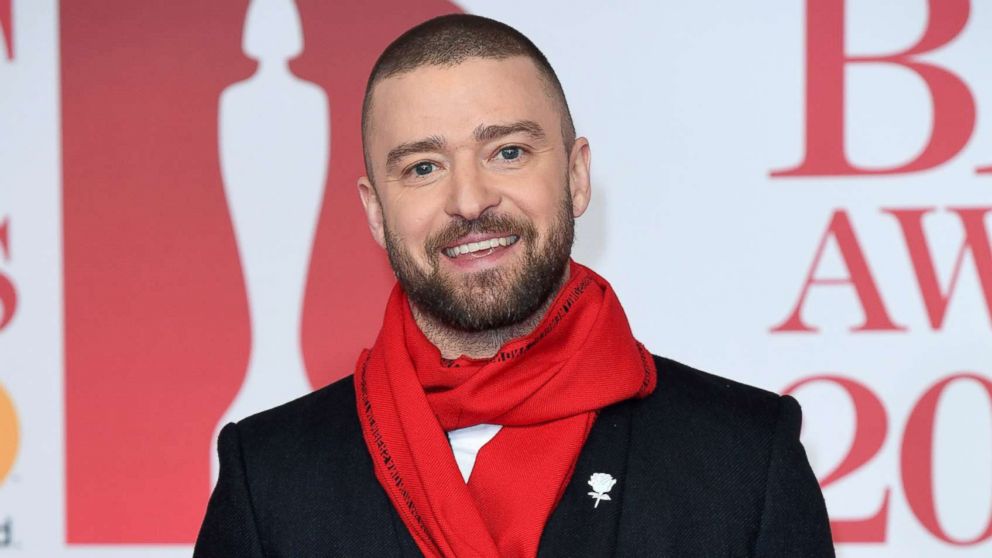 Justin Timberlake attends The BRIT Awards 2018 held at The O2 Arena on Feb. 21, 2018 in London.