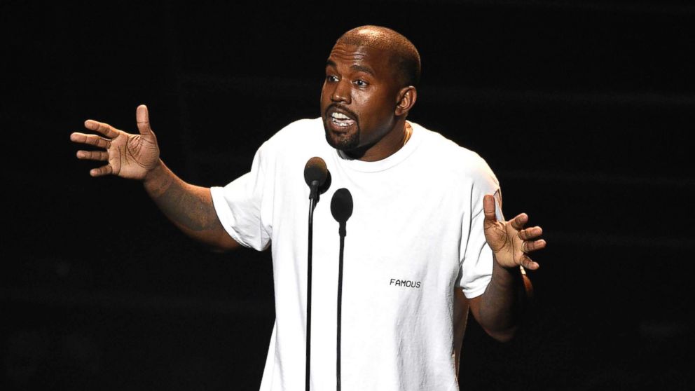 PHOTO: Kanye West appears at the MTV Video Music Awards at Madison Square Garden in New York, Aug. 28, 2016.