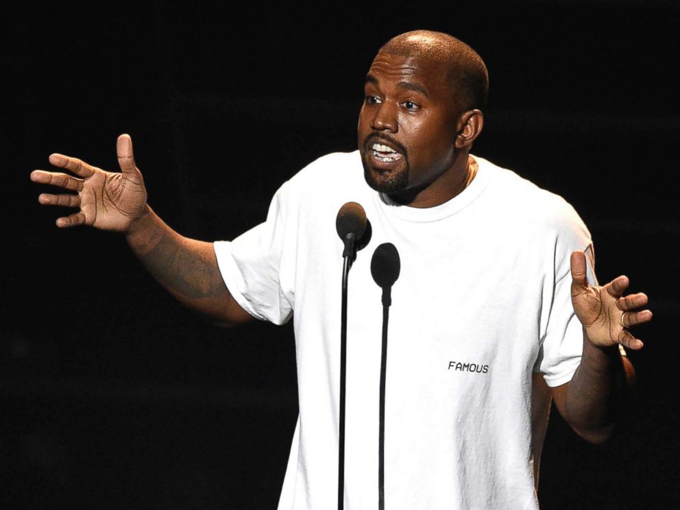 PHOTO: Kanye West appears at the MTV Video Music Awards at Madison Square Garden in New York, Aug. 28, 2016.
