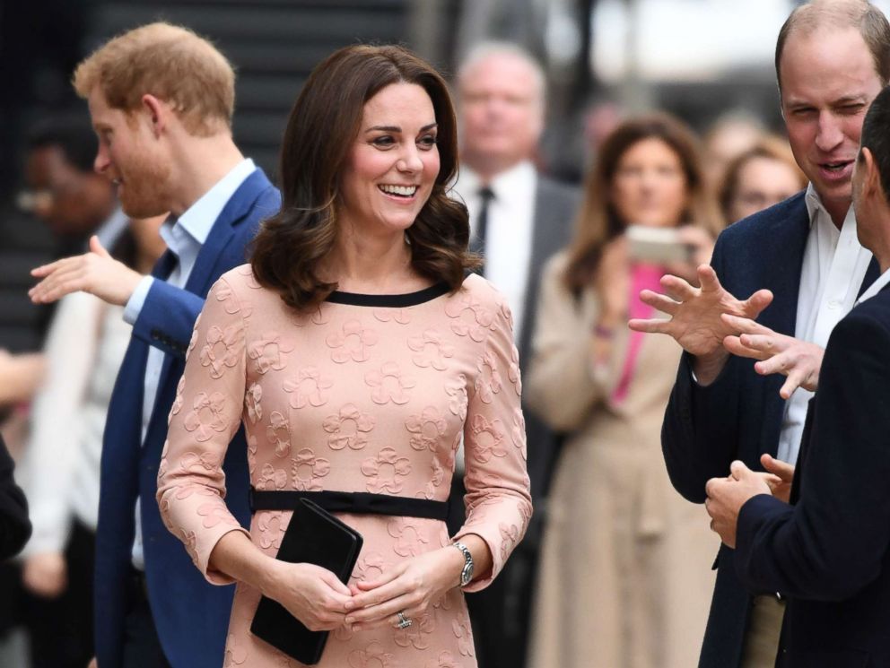 PHOTO: Britains Catherine, Duchess of Cambridge attends a charity event with other members of the royal family at Paddington train station in London on Oct. 16, 2017.