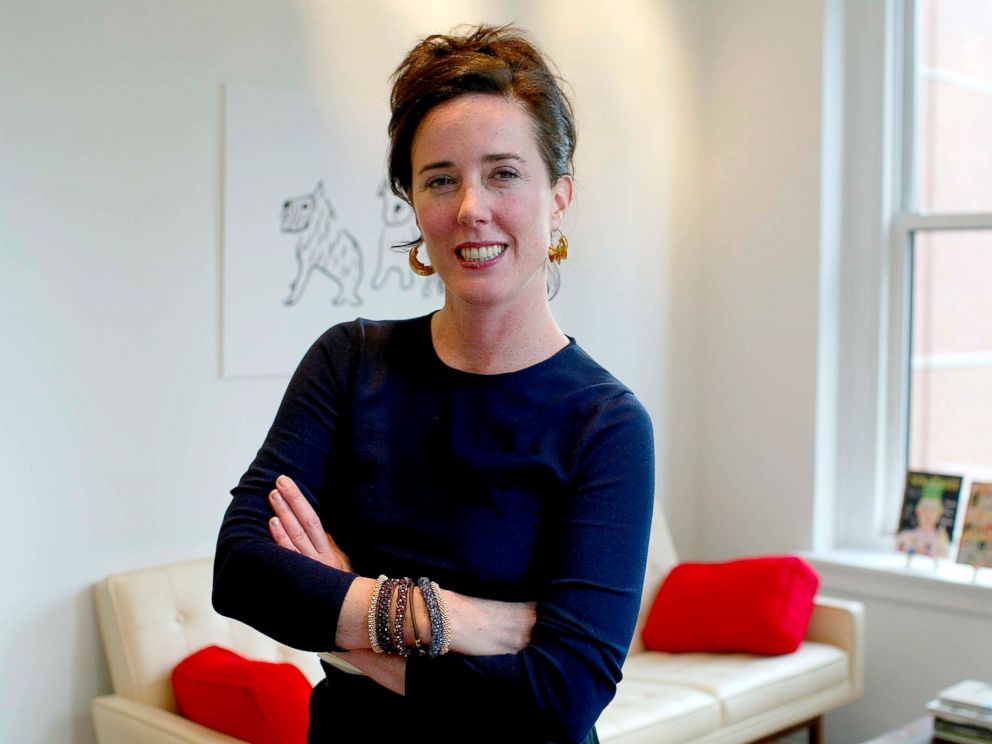 PHOTO: Kate Spade is photographed at her offices in New York, Sept. 16, 2002.