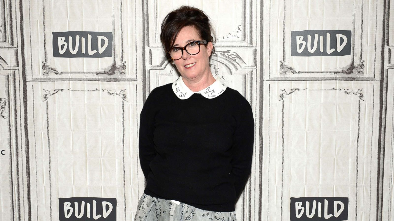 PHOTO: Designer Kate Spade attends AOL Build Series to discuss her latest project Frances Valentine at Build Studio on April 28, 2017 in New York City.