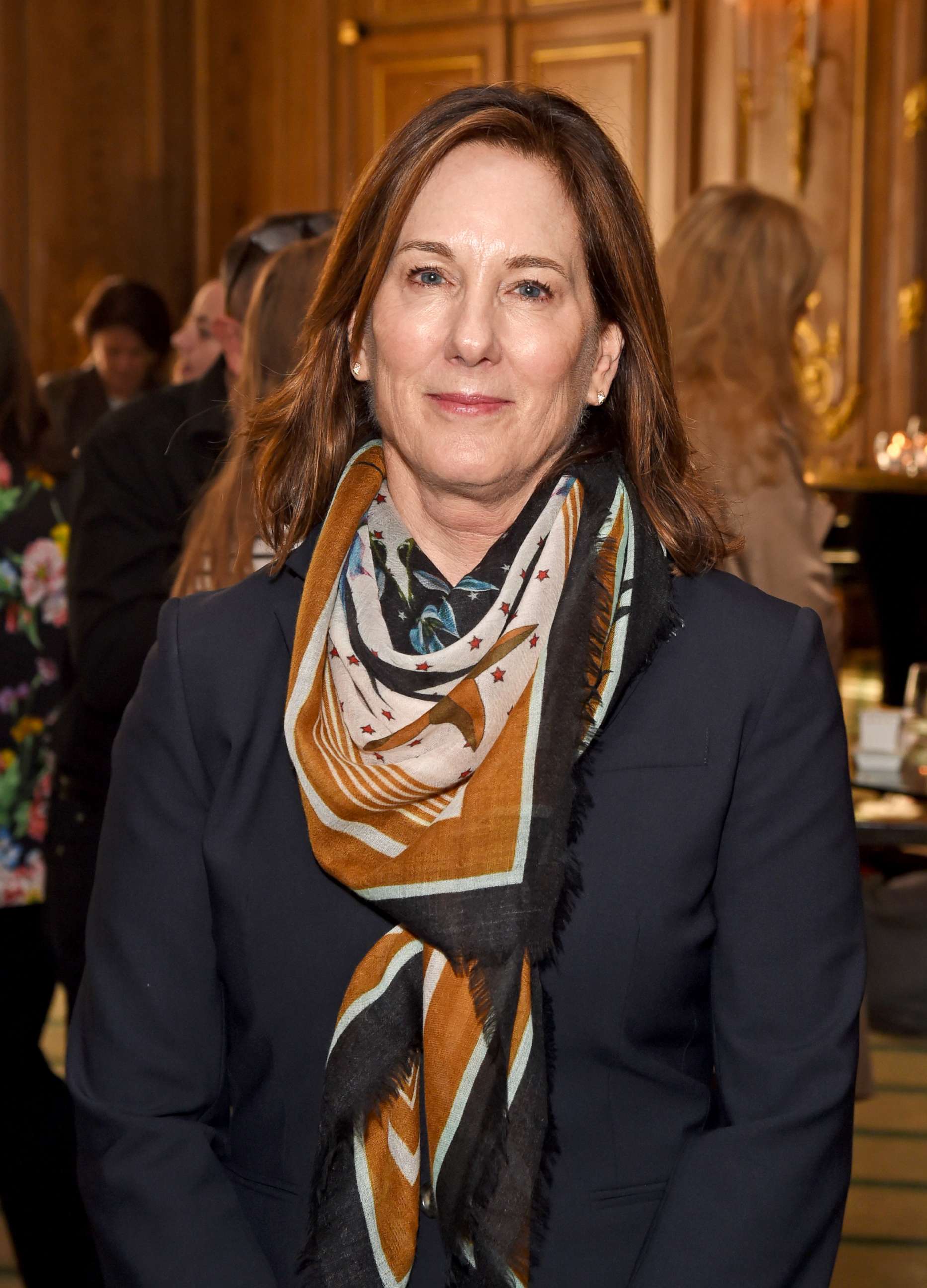 PHOTO: Kathleen Kennedy attends the Academy of Motion Picture Arts and Sciences Women In Film lunch at Claridge's Hotel, Oct. 6, 2017, in London.