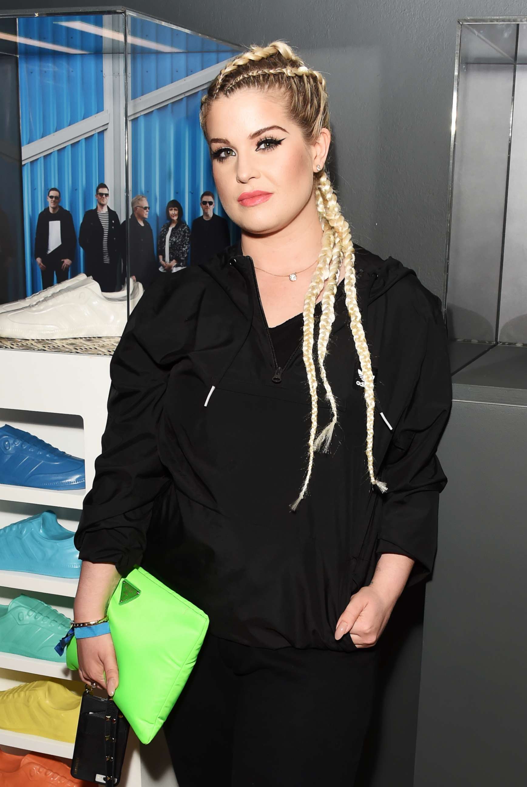 PHOTO: Kelly Osbourne attends adidas 'Prouder': A Fat Tony Project in aid of the Albert Kennedy Trust at Heni Gallery Soho on July 3, 2018 in London.