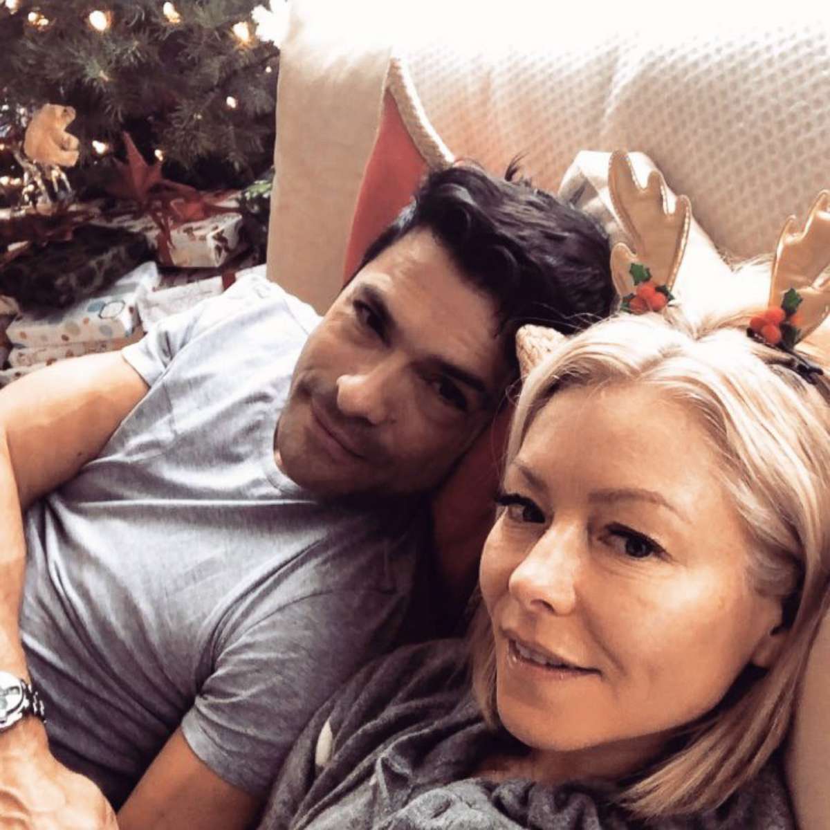 PHOTO: Kelly Ripa shared this image to her Instagram account, Dec. 25, 2017.