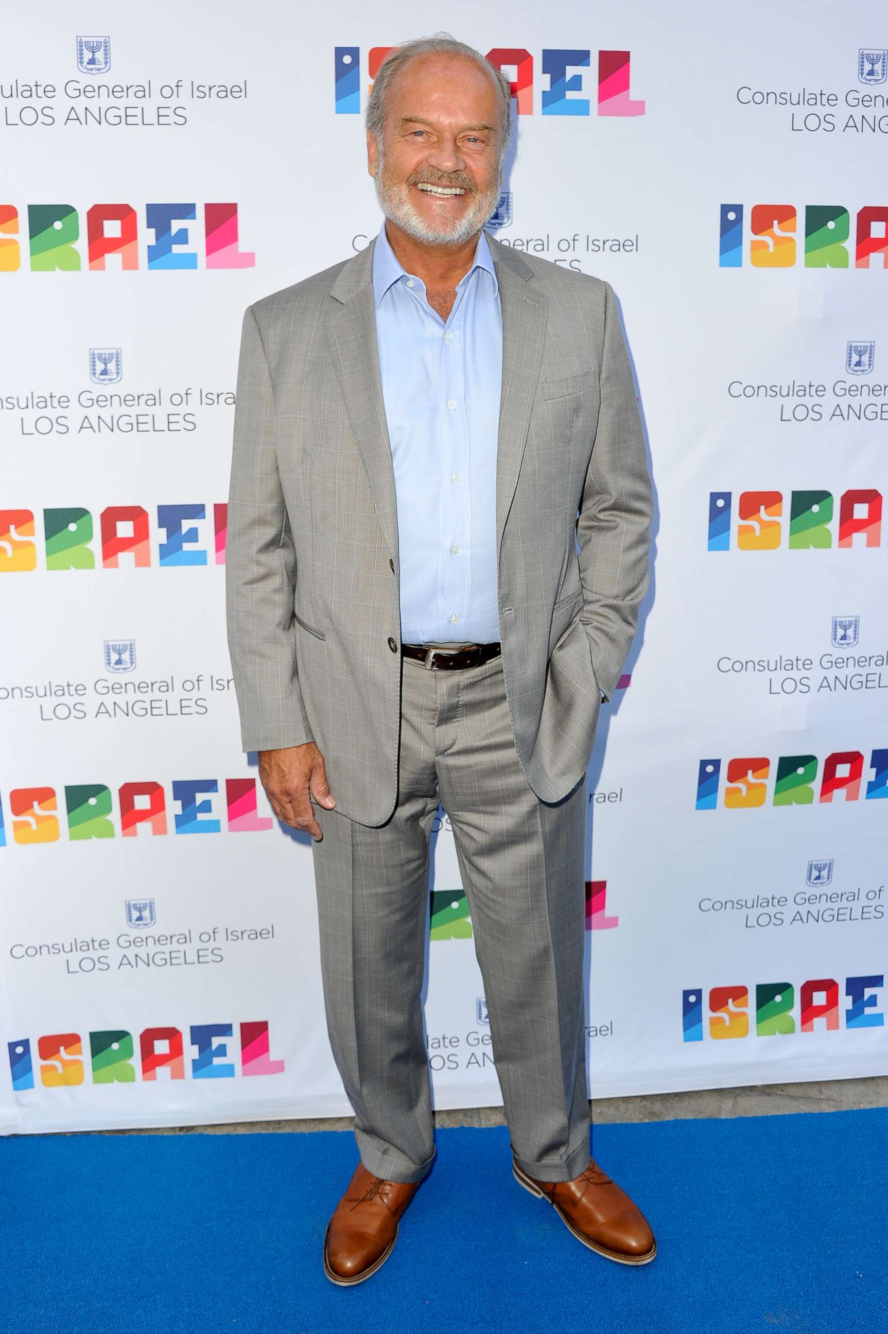 PHOTO: Kelsey Grammer attends a private celebration of The 70th Anniversary of Israel hosted by the Consul General of Israel, Los Angeles, Sam Grundwerg, June 10, 2018, in Los Angeles.