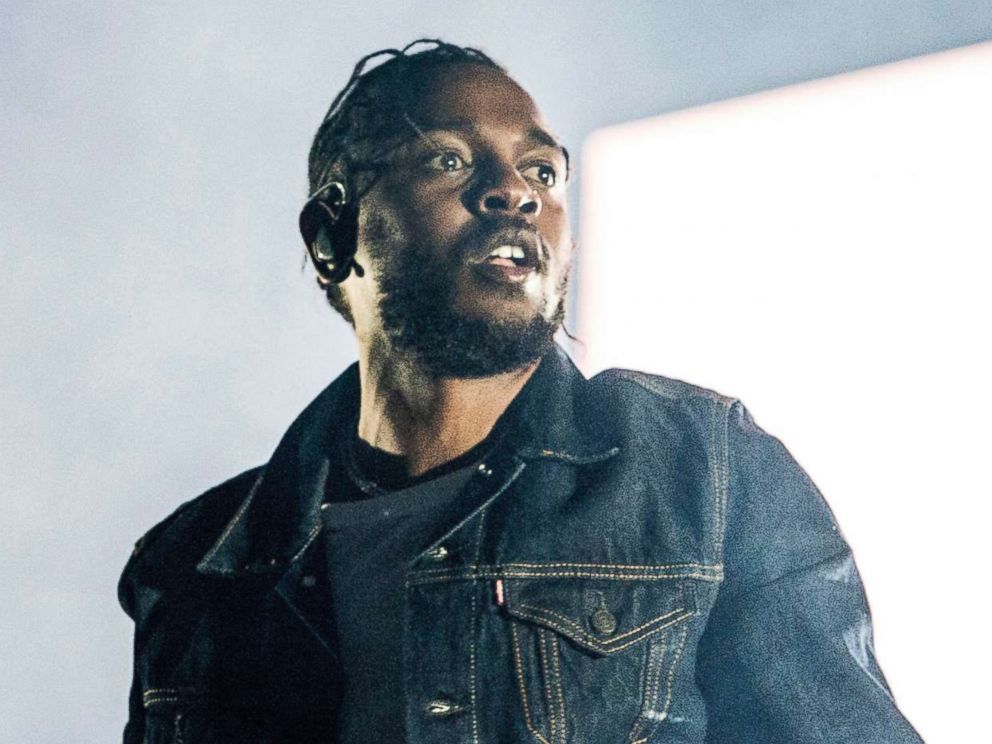 PHOTO: Kendrick Lamar performs during the Festival d'ete de Quebec in Quebec City, Canada, July 7, 2017. 
