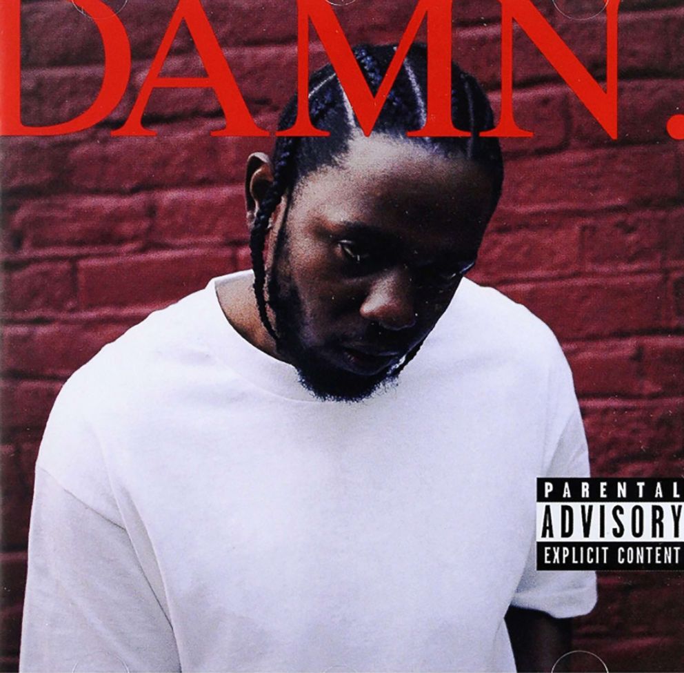 PHOTO: The cover of Kendrick Lamars Damn album is seen.