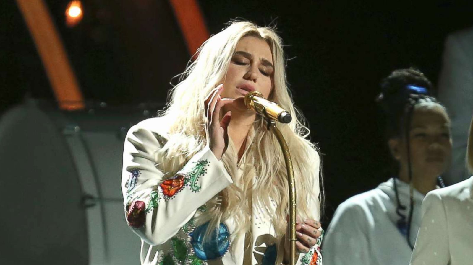 PHOTO: Kesha performs "Praying" at the 60th annual Grammy Awards at Madison Square Garden, Jan. 28, 2018, in New York.