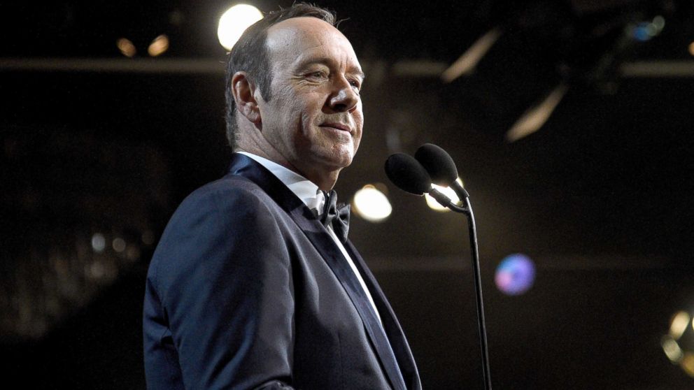 Kevin Spacey at the 2017 AMD British Academy Britannia awards at the Beverly Hilton Hotel, Oct. 27, 2017, in Beverly Hills, Calif.
