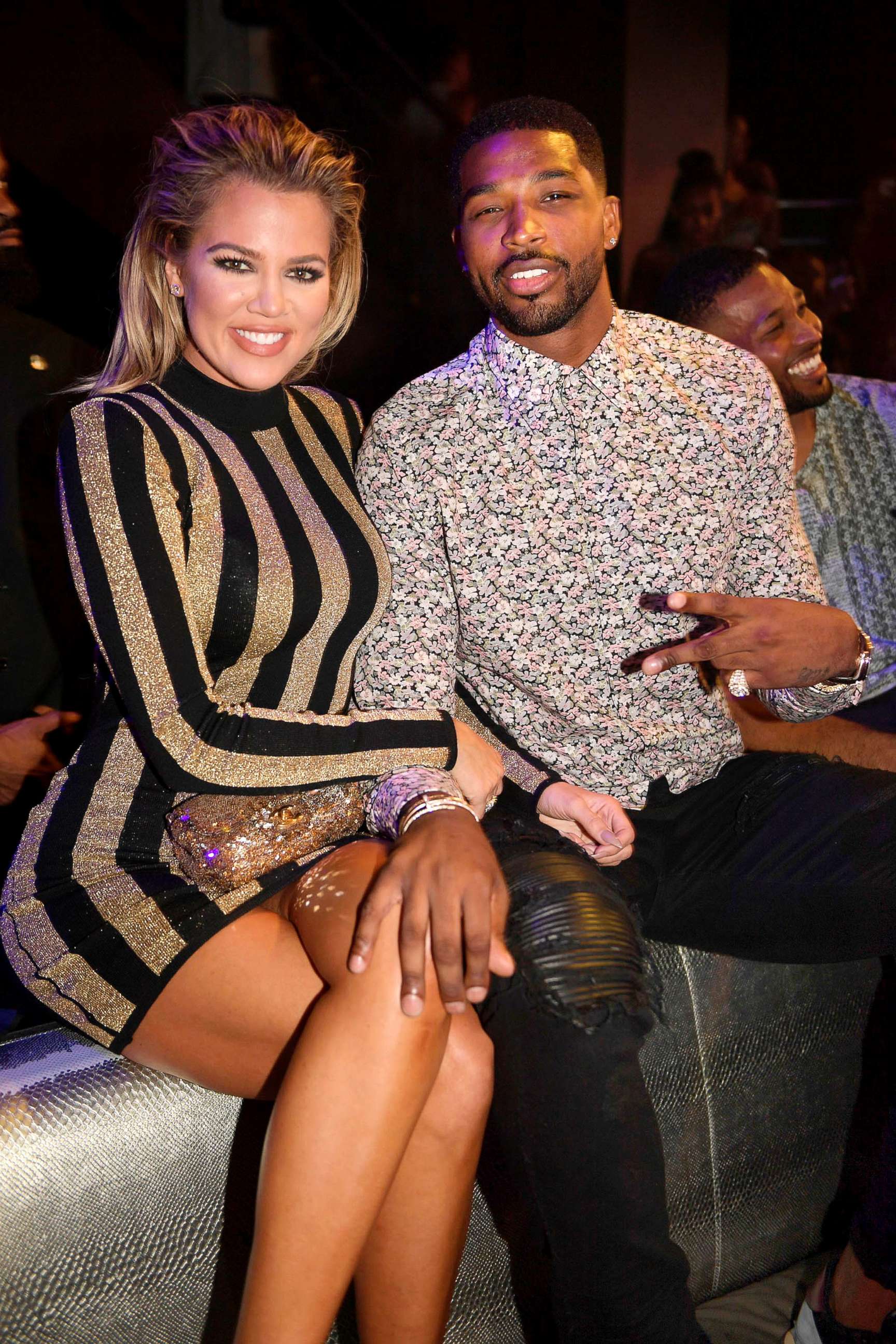 PHOTO: Khloe Kardashian And Tristan Thompson at LIV at Fontainebleau in this Sept. 18, 2016 file photo in Miami.