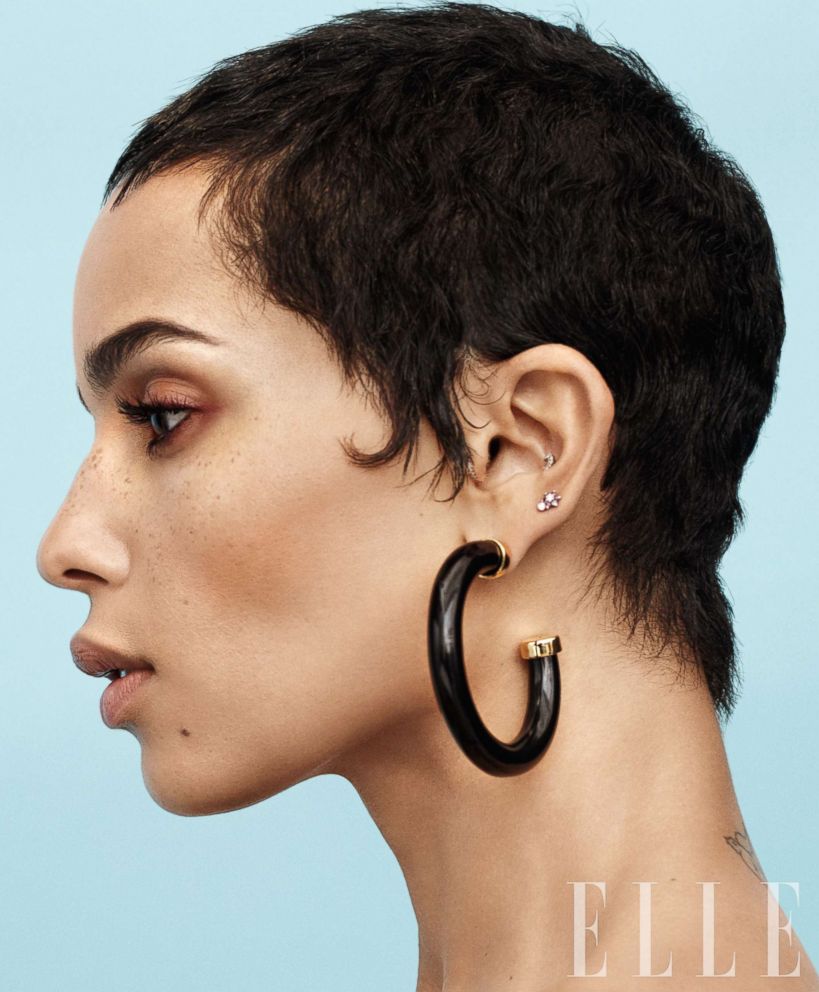 PHOTO: Zoe Kravitz is the cover story for the January issue of Elle magazine.