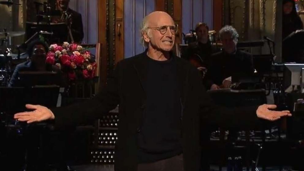 PHOTO: Larry David performs stand-up monologue on 'Saturday Night Live.'
