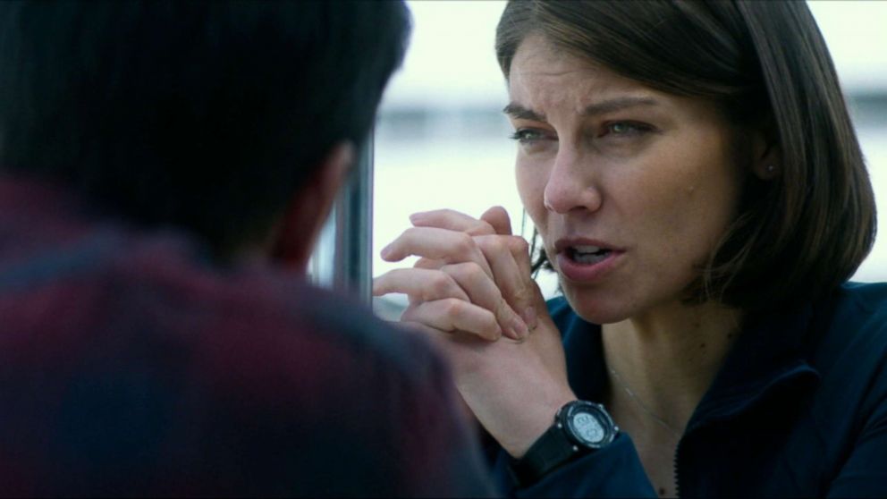 PHOTO: Lauren Cohan stars in 'Mile 22' with Mark Wahlberg.