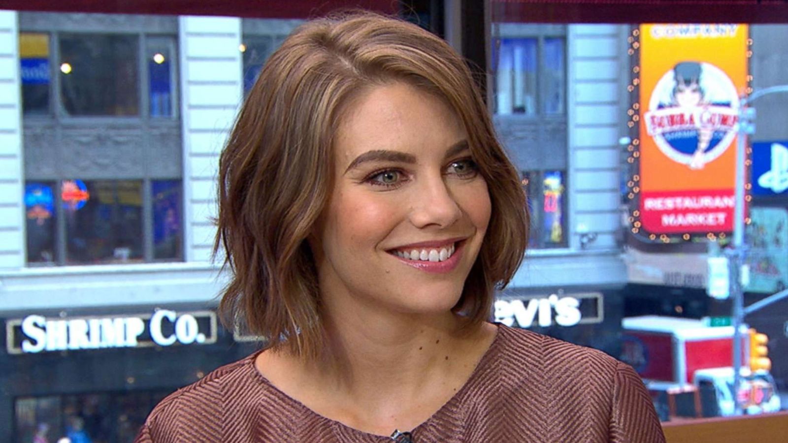 PHOTO: Lauren Cohan talks her new movie "Mile 22" and the latest season of "The Walking Dead."