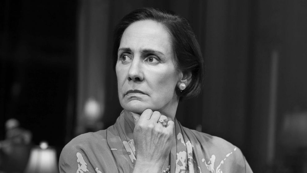 PHOTO: Laurie Metcalf performs in 2018 production of Edward Albee's play, "Three Tall Women," directed by Joe Mantello, at the Golden Theatre in New York.