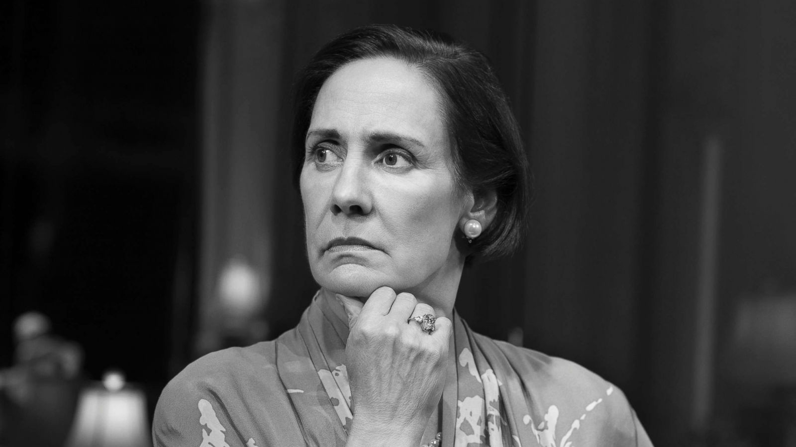 PHOTO: Laurie Metcalf performs in 2018 production of Edward Albee's play, "Three Tall Women," directed by Joe Mantello, at the Golden Theatre in New York.