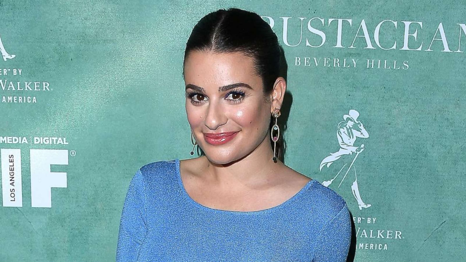 PHOTO: Lea Michele arrives at the 11th Annual Celebration of the 2018 Female Oscar Nominees Presented by Women in Film at Crustacean, March 2, 2018 in Beverly Hills, Calif.