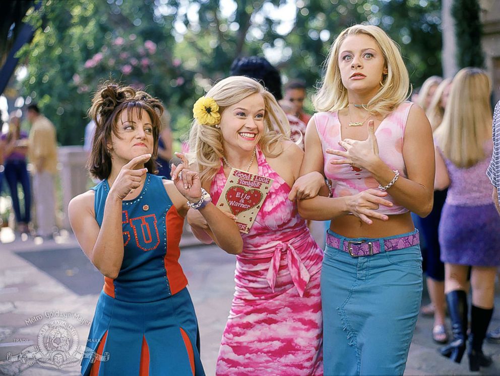 PHOTO: Reese Witherspoon, Jessica Cauffiel, and Alanna Ubach appear in a scene from "Legally Blonde."