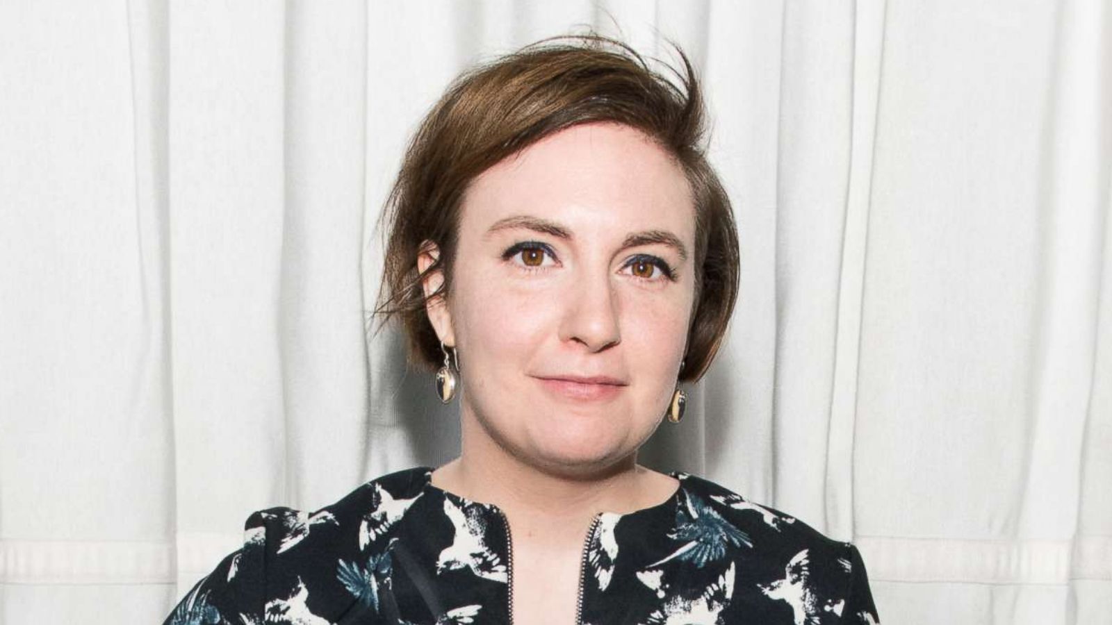 PHOTO: Lena Dunham attends the Brilliant Minds Initiative dinner at Gramercy Park Hotel Rooftop, May 1, 2018 in New York City.