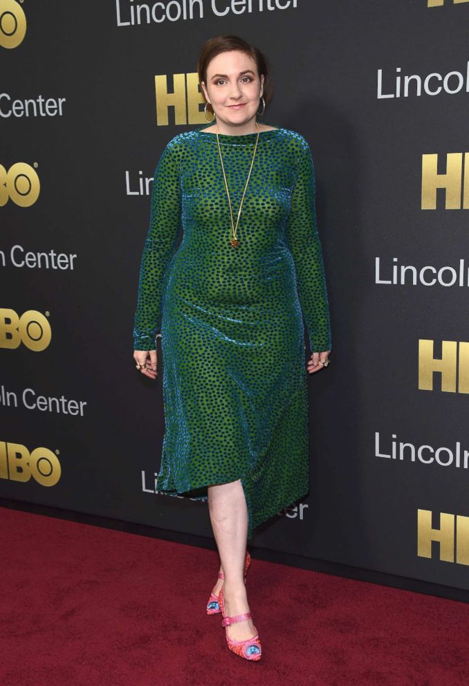 PHOTO: Lena Dunham attends the 2018 Lincoln Center American Songbook gala honoring HBO's Richard Plepler at Alice Tully Hall, Lincoln Center, May 29, 2018, in New York City.