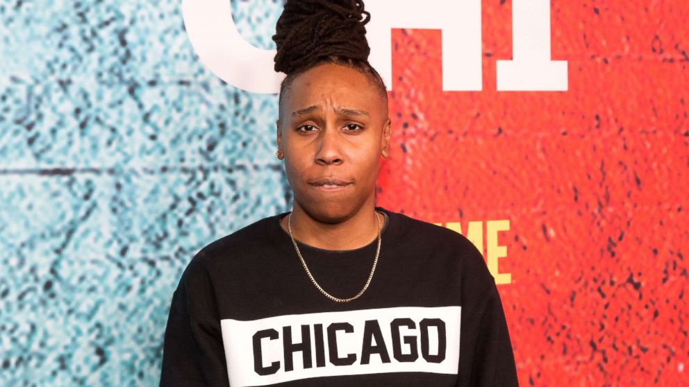 Lena Waithe attends the premiere of "The Chi" at Downtown Independent, Jan. 3, 2018, in Los Angeles.