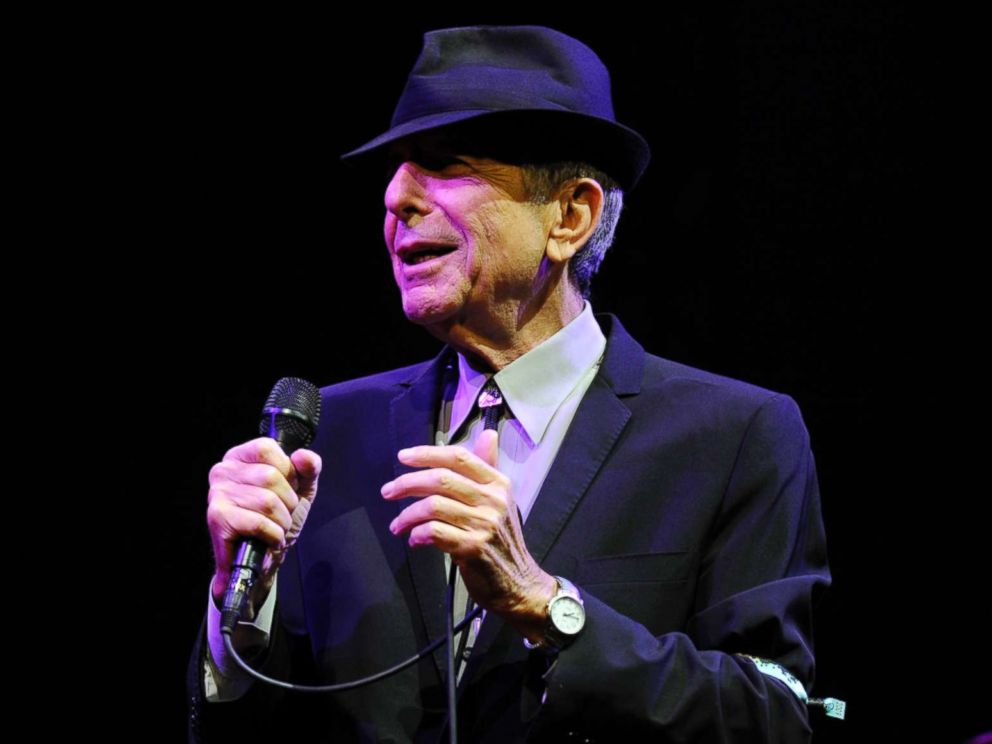 PHOTO: Leonard Cohen performs during the Coachella Valley Music & Arts Festival in Indio, Calif., April 17, 2009.