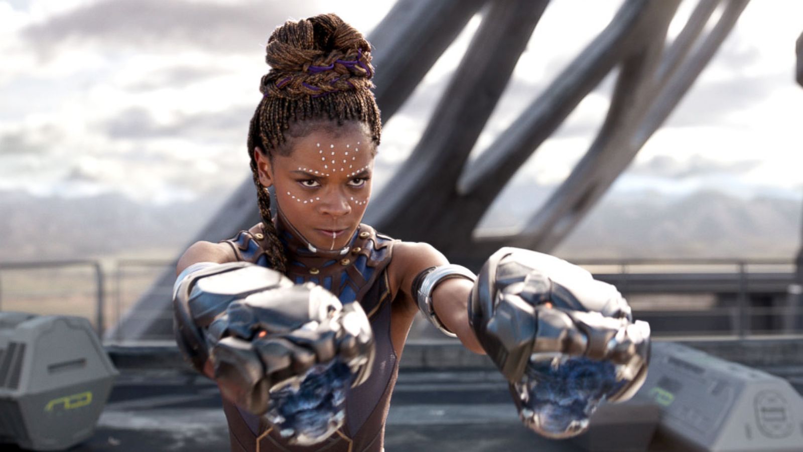 PHOTO: Letitia Wright in a scene from "Black Panther."