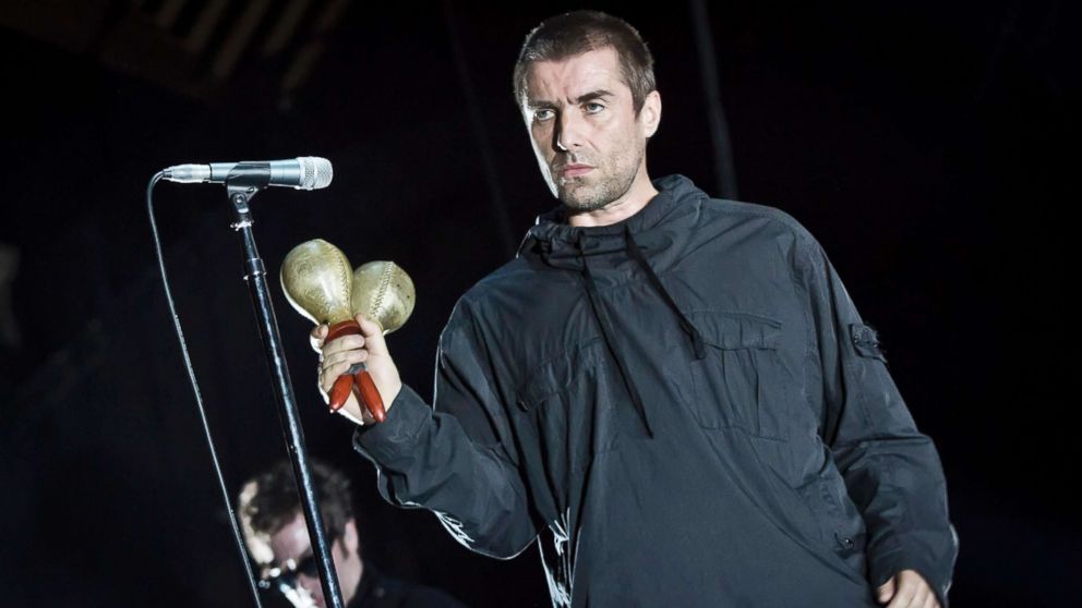 British singer Liam Gallagher performs live on stage during 'Die schoene Nacht' at the Tempodrom, Sept. 30, 2017, in Berlin.