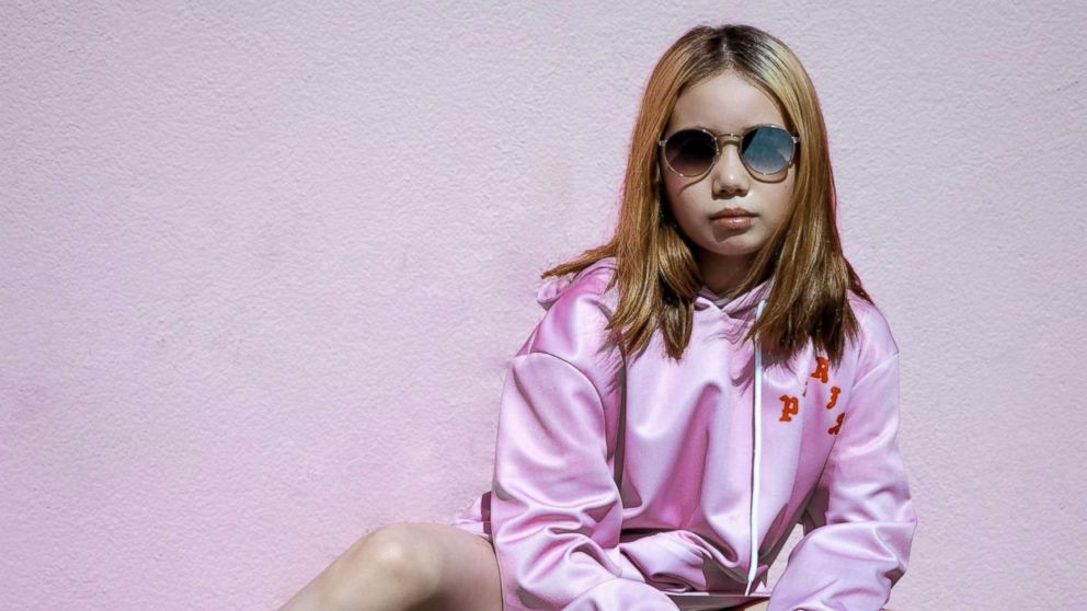 PHOTO: 9-year-old social media star "Lil Tay" is photographed here. 