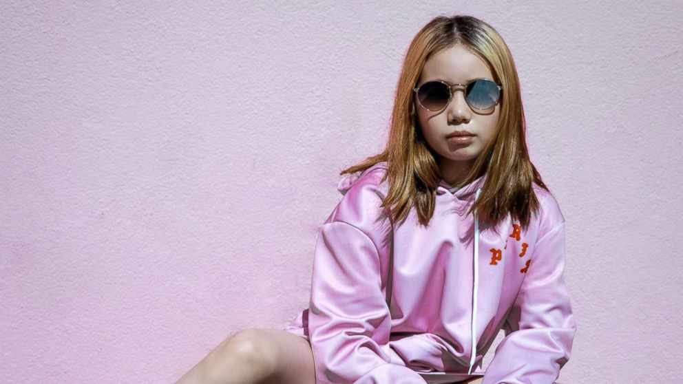 PHOTO: 9-year-old social media star "Lil Tay" is photographed her...