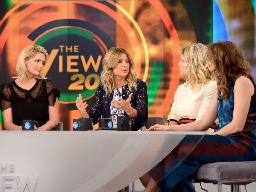 PHOTO: Lisa Bloom, center, on The View, July 14, 2017.