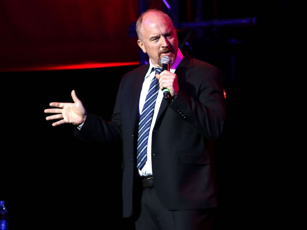 PHOTO: Louis C.K. performs during the 10th Annual Stand Up For Heroes Show at Madison Square Garden on Nov. 1, 2016 in New York City.