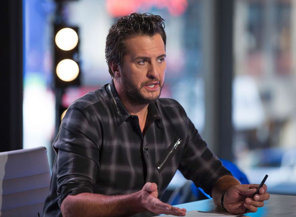 PHOTO: Luke Bryan, shown on the set of American Idol, March 6, 2018.