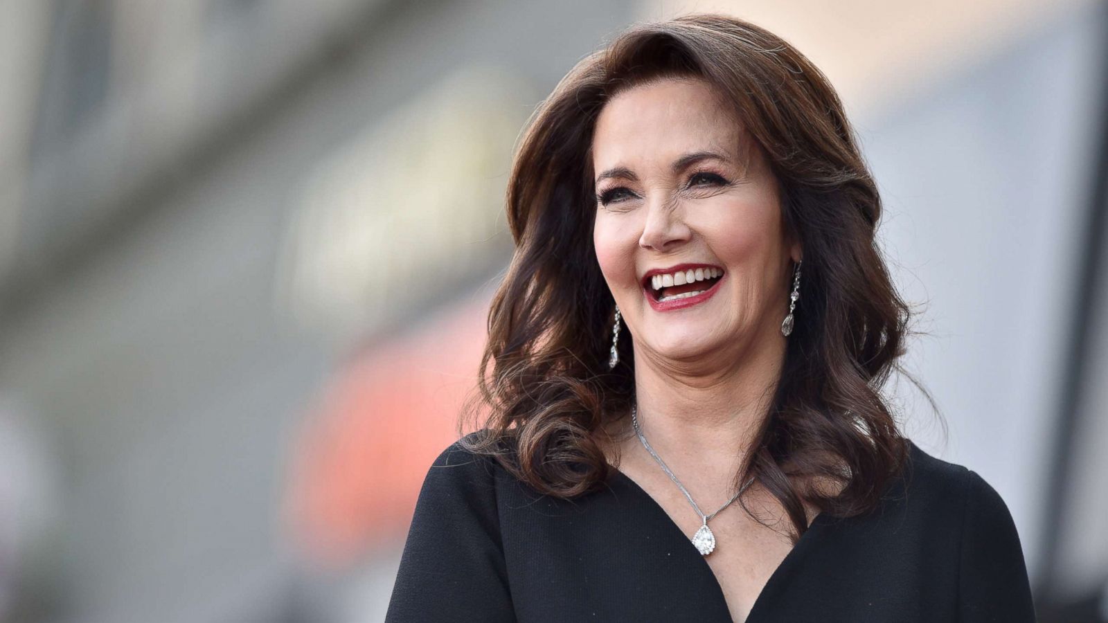 PHOTO: Lynda Carter is honored with a star on The Hollywood Walk of Fame, April 3, 2018, in Los Angeles.