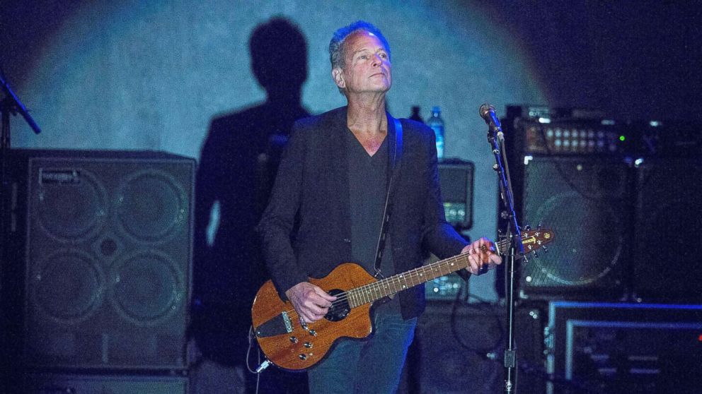 Musician Lindsey Buckingham performs on stage at Humphrey's on October 19, 2017 in San Diego.
