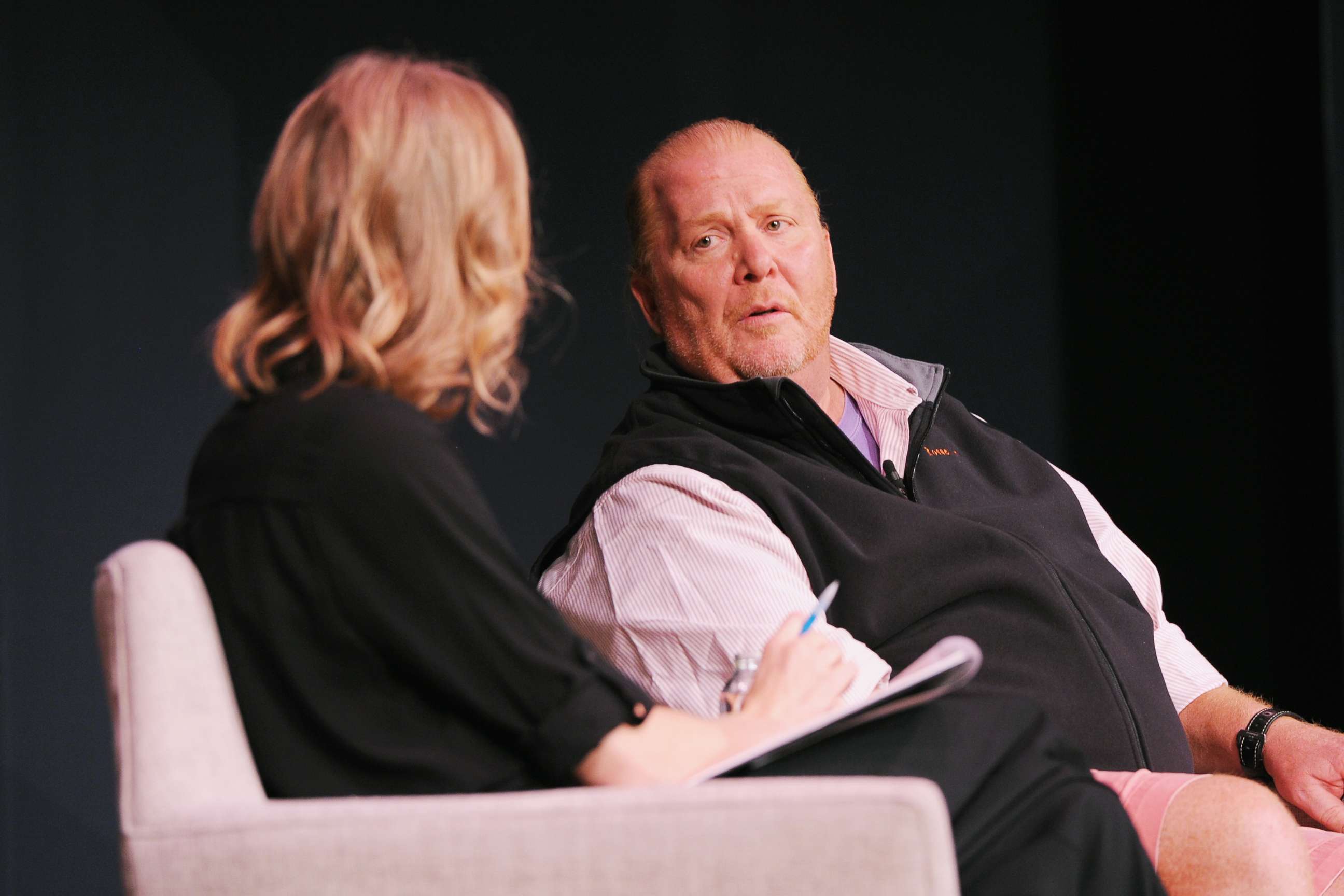 PHOTO: Famed Italian chef Mario Batali was asked to step away from "The Chew" while ABC reviews sexual misconduct allegations.