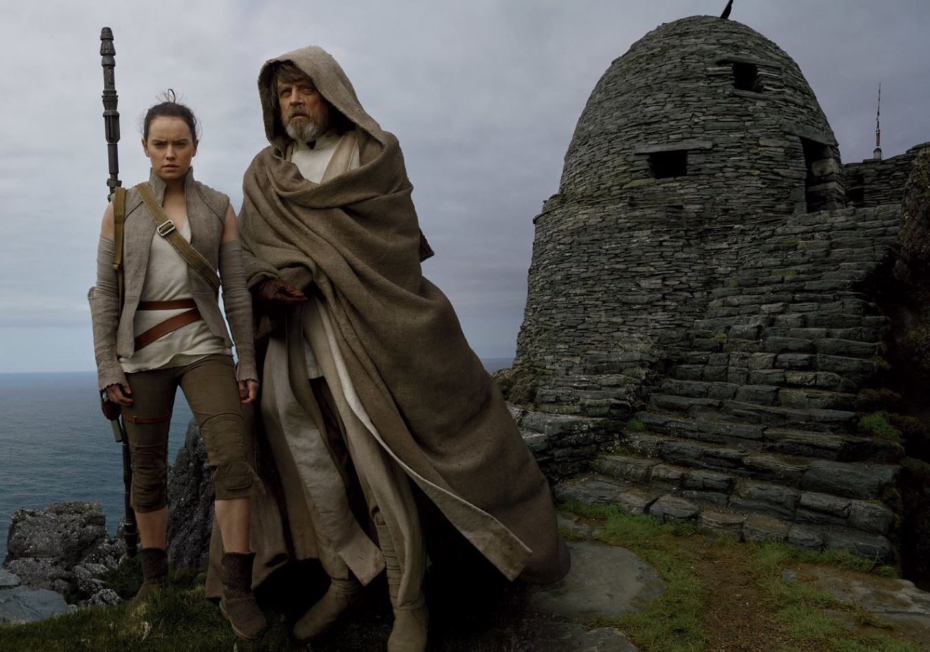 PHOTO: Mark Hamill and Daisy Ridley in a scene from "Star Wars: The Last Jedi." 
