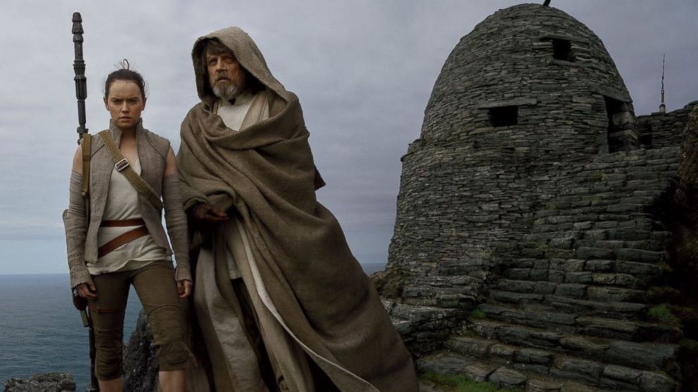 PHOTO: Mark Hamill and Daisy Ridley in a scene from "Star Wars: The Last Jedi." 