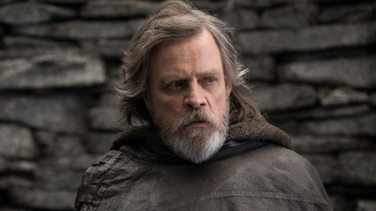 PHOTO: Mark Hamill, as Luke Skywalker, in a scene from "Star Wars: The Last Jedi."