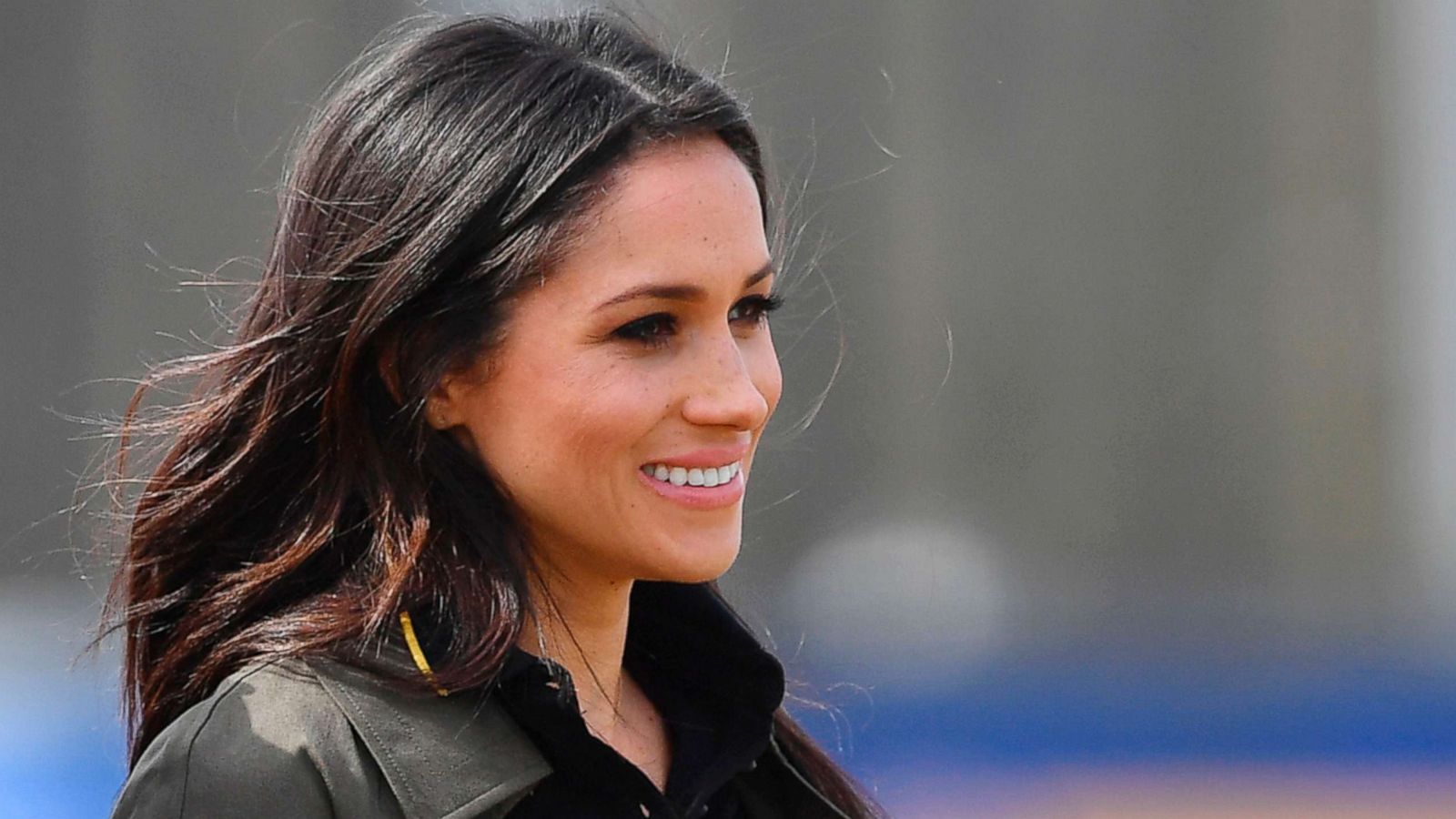 PHOTO: Meghan Markle arrives to meet participants at the UK team trials for the Invictus Games Sydney 2018 at the University of Bath Sports Training Village in Bath, England, April 6, 2018.