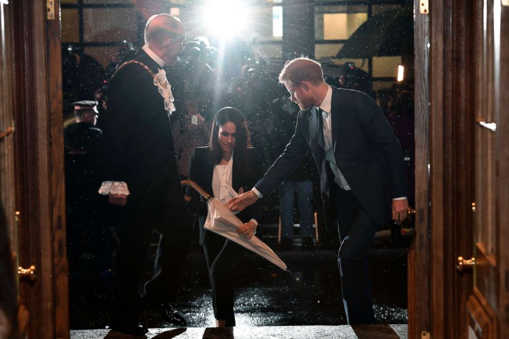 PHOTO: Meghan Markle  and Prince Harry attended the second annual Endeavour Fund Awards ceremony in London, Feb. 1, 2018.