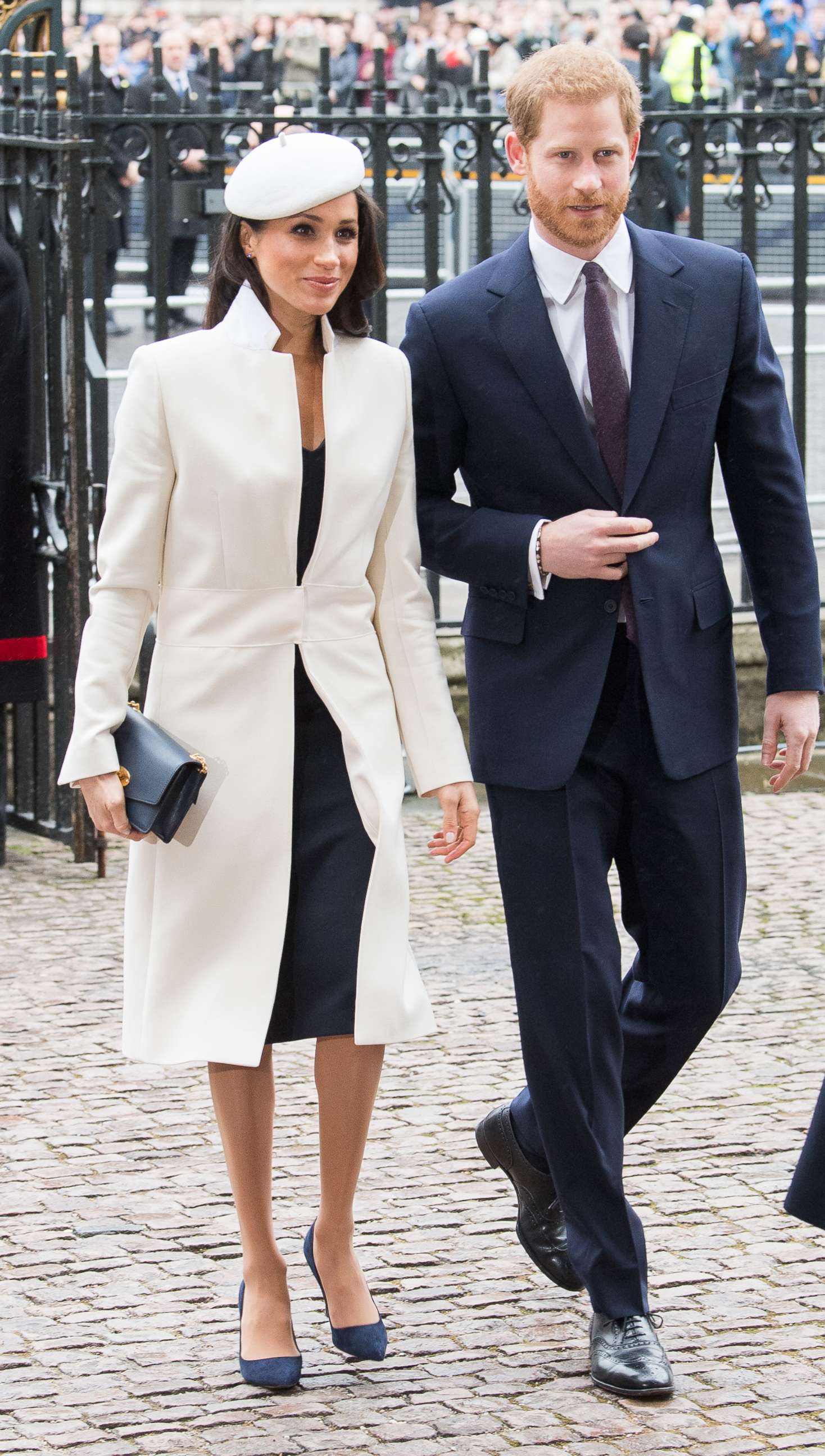 PHOTO: Meghan Markle and Prince Harry attend the 2018 Commonwealth Day service at Westminster Abbey, March 12, 2018, in London.