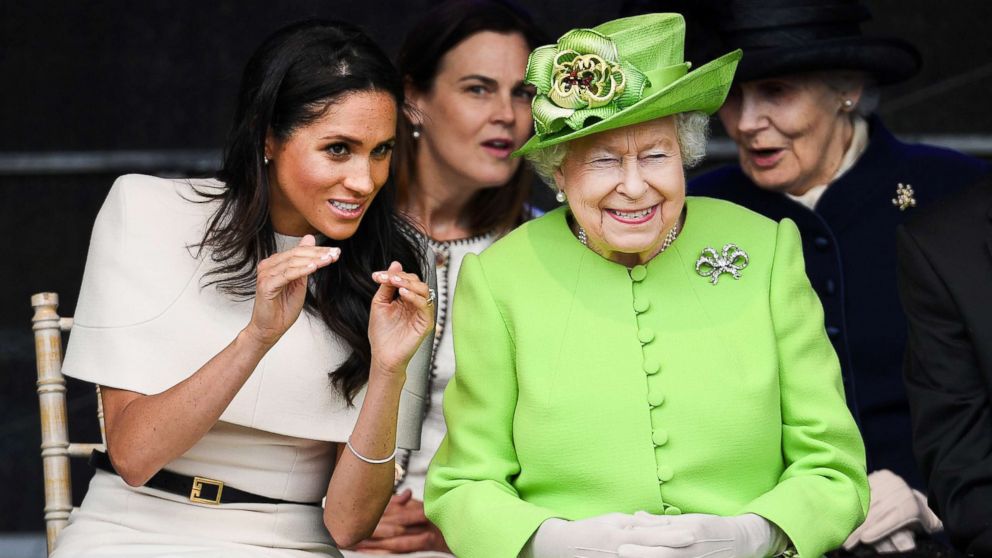 Meghan Markle's first solo engagement with Queen Elizabeth