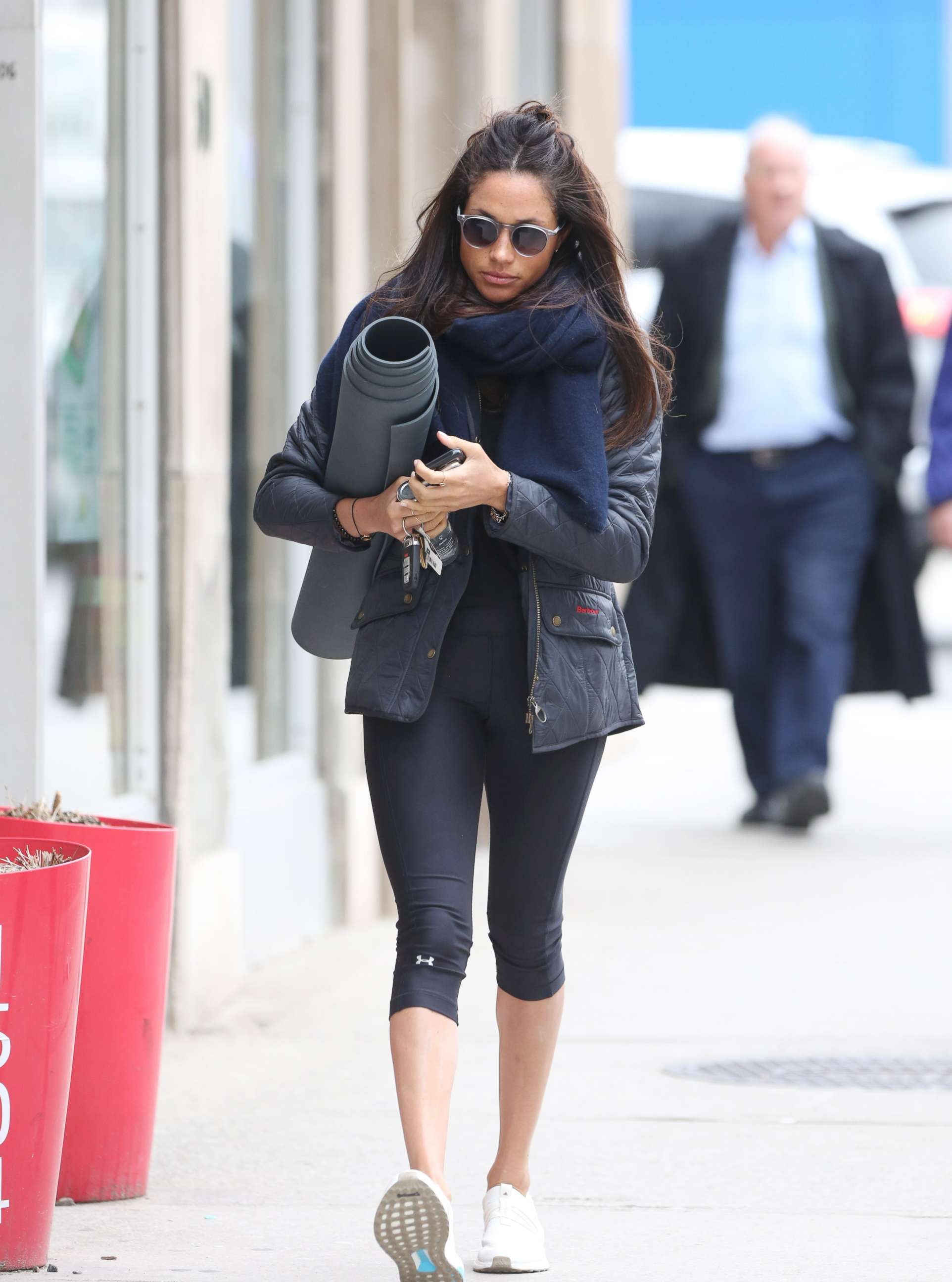 PHOTO: Meghan Markle spotted going to yoga in Toronto, Canada, Dec. 4, 2017. 