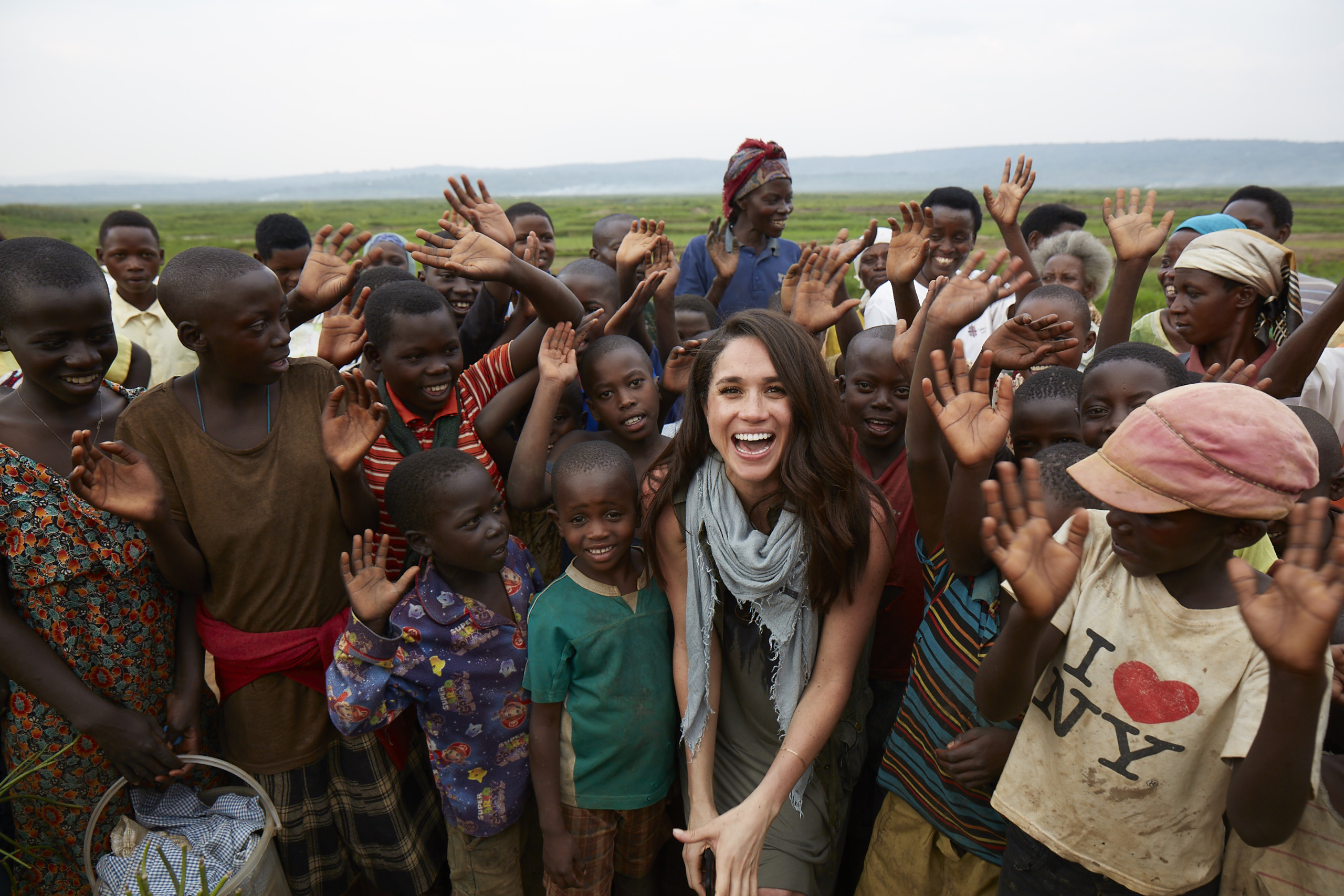 PHOTO: Meghan Markle has been an outspoken humanitarian. She became a global ambassador for the charity, World Vision, after visiting a rural area of Rwanda in 2016.