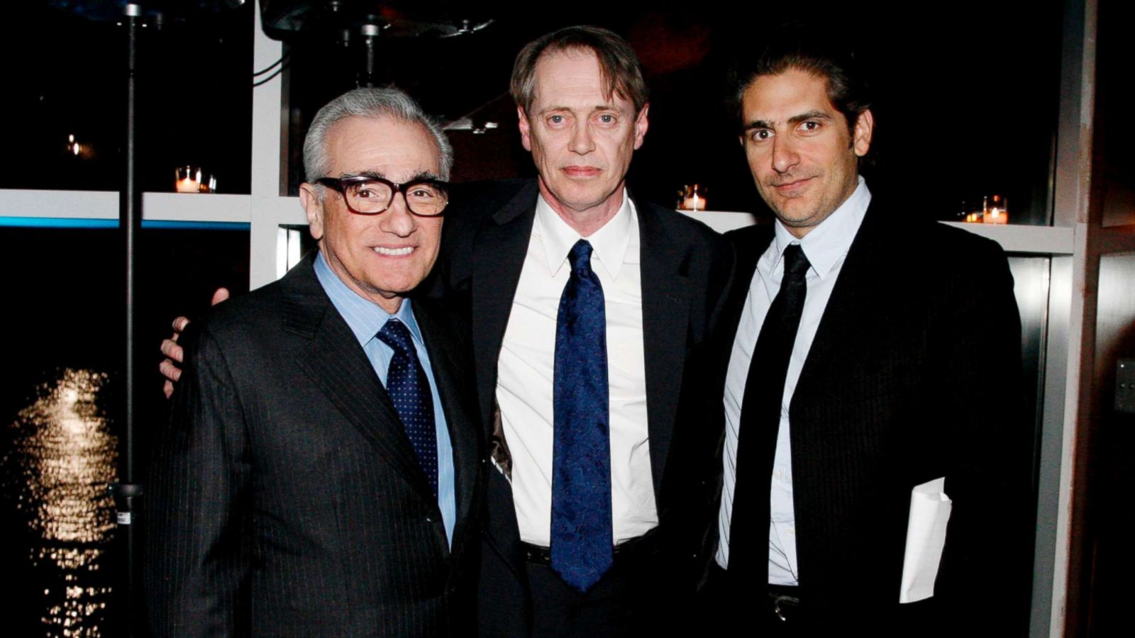 PHOTO: Martin Scorsese, Steve Buscemi and Michael Imperioli at an event in New York City, April 12, 2010.