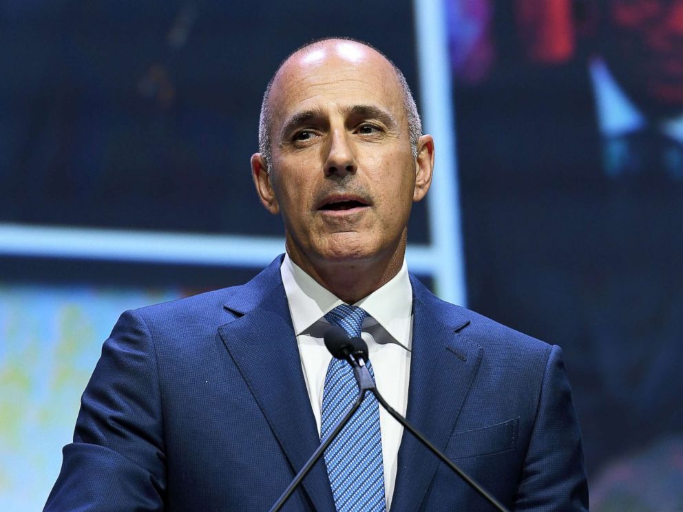PHOTO: Matt Lauer attends 2017 Matrix Awards at Sheraton New York Times Square, April 24, 2017, in New York City.