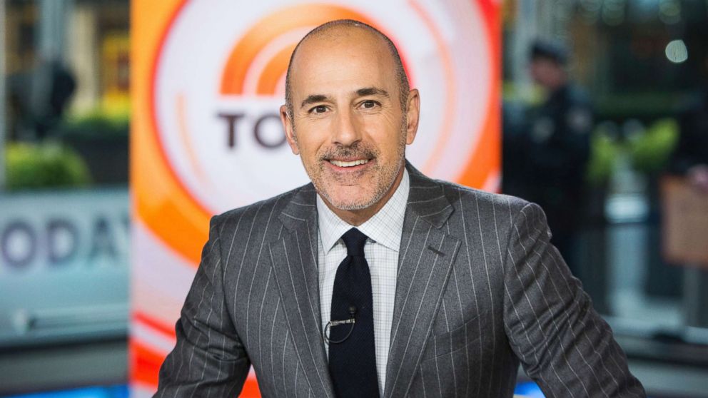 PHOTO: Matt Lauer is pictured on the set of the "Today" show in New York, Nov. 8, 2017.