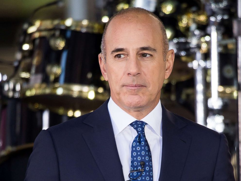 PHOTO: Matt Lauer attends NBCs Today at Rockefeller Plaza in this Sept. 29, 2017 file photo in New York City.